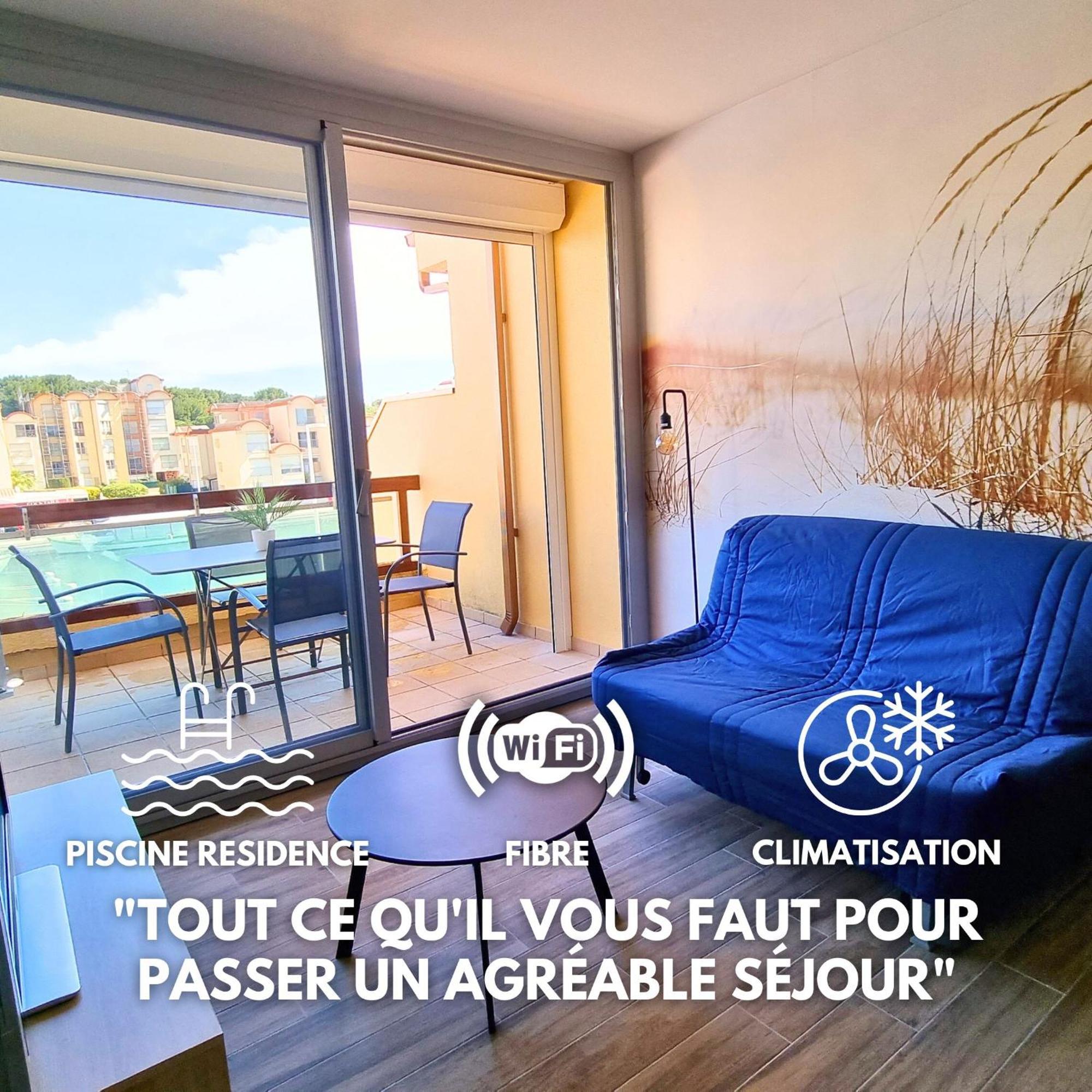 Magnifique Studio Sur Le Port De Gruissan Esterno foto